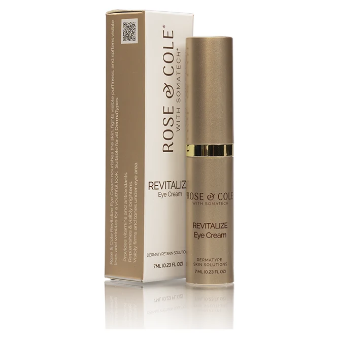 Rose & Cole Revitalize Eye Cream tube and box